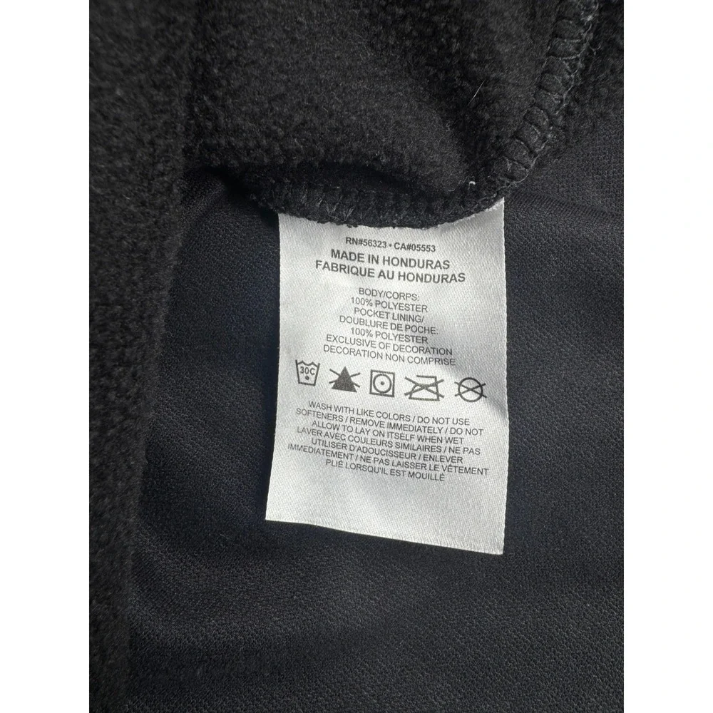 Nike Mens XL Dri-FIT Hoodie Black Pullover Gym Training Sweatshirt CU6214-010